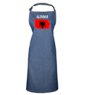 Albania Country Flag Nationality - Kitchen Apron - 123t Australia | Funny T-Shirts Mugs Novelty Gifts