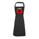 Albania Country Flag Nationality - Kitchen Apron - 123t Australia | Funny T-Shirts Mugs Novelty Gifts