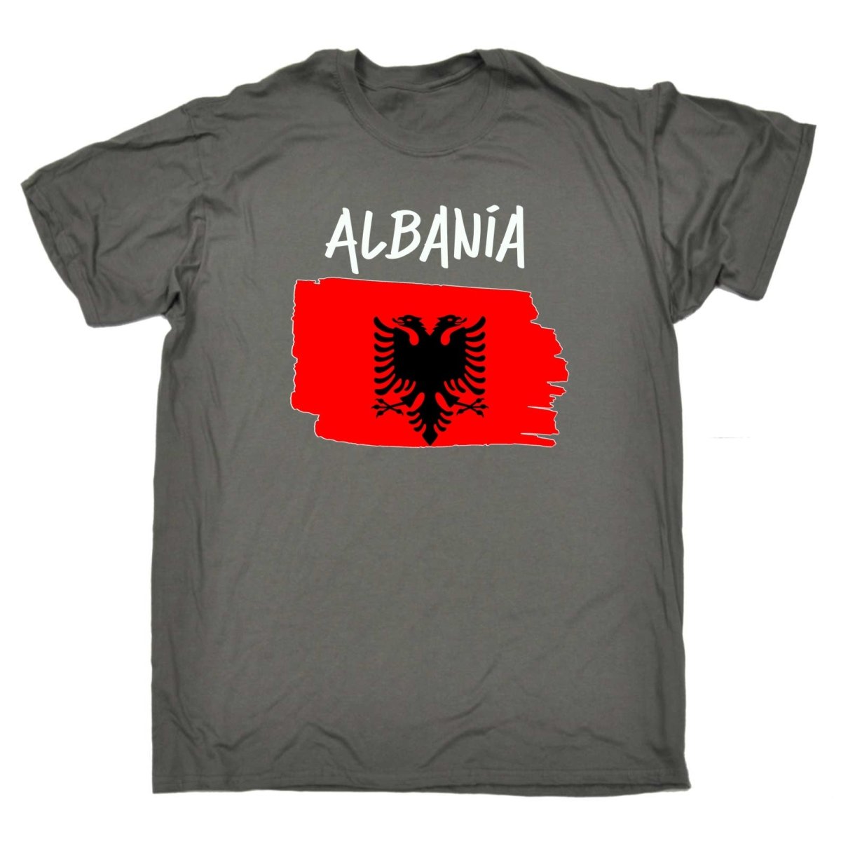 Albania - Country Flag Nationality Mens T-Shirt T Shirt Tshirts - 123t Australia | Funny T-Shirts Mugs Novelty Gifts