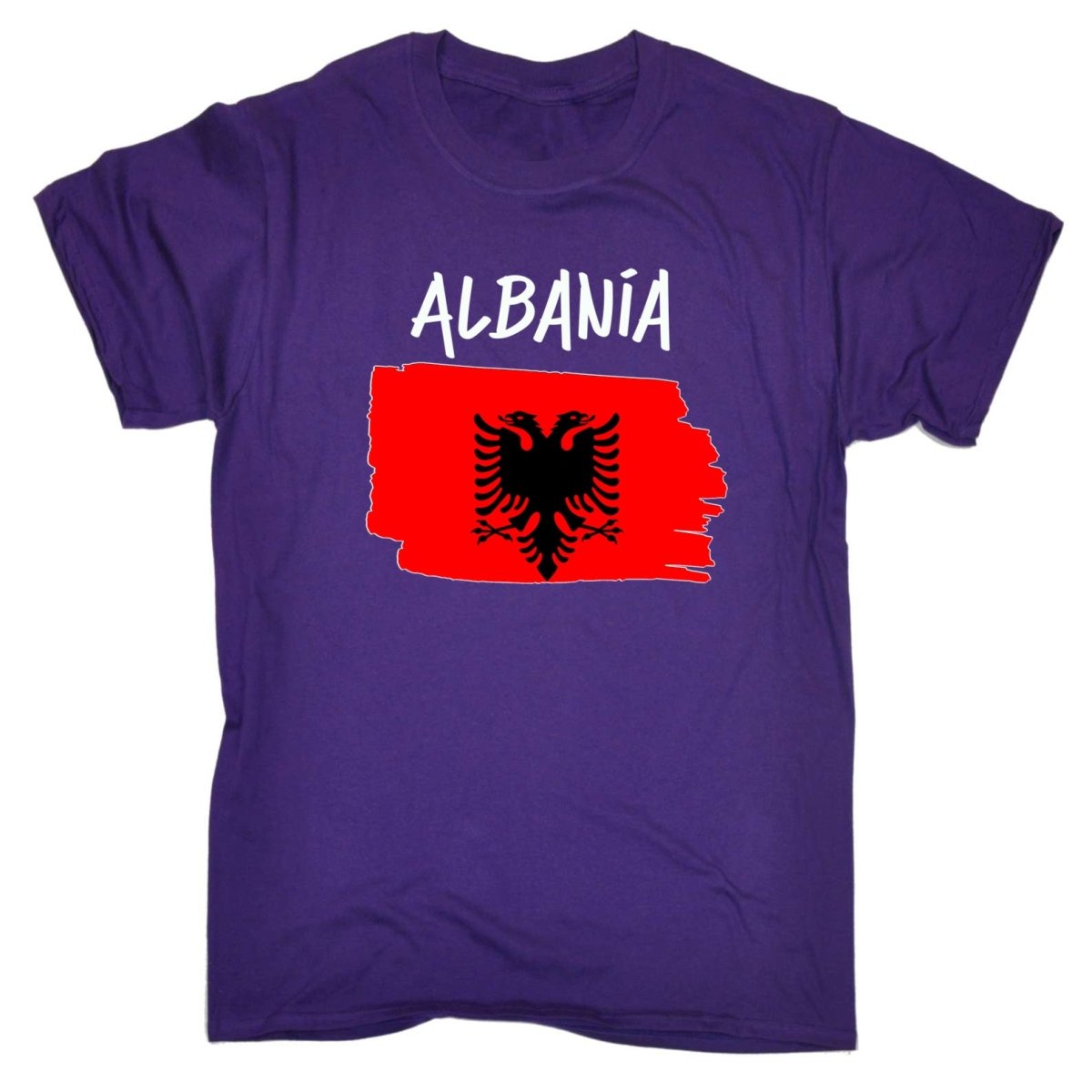 Albania - Country Flag Nationality Mens T-Shirt T Shirt Tshirts - 123t Australia | Funny T-Shirts Mugs Novelty Gifts