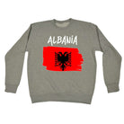 Albania Country Flag Nationality - Sweatshirt - 123t Australia | Funny T-Shirts Mugs Novelty Gifts