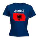 Albania Country Flag Nationality - Womens T-Shirt T Shirt Tshirt - 123t Australia | Funny T-Shirts Mugs Novelty Gifts