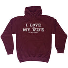 Alcohol 123T I Love It When My Wife Lets Me Go Drinking - Funny Novelty Hoodies Hoodie - 123t Australia | Funny T-Shirts Mugs Novelty Gifts