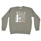 Alcohol 2 To 3 Glasses Of Wine Reduces Giving - Funny Novelty Sweatshirt - 123t Australia | Funny T-Shirts Mugs Novelty Gifts