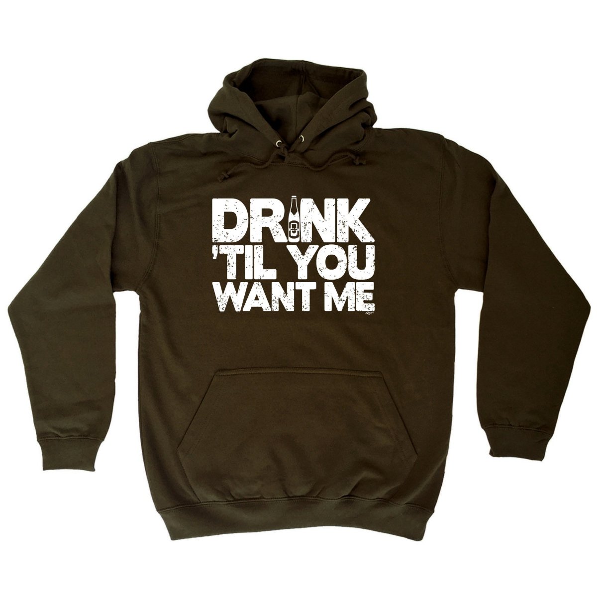 Alcohol Alcohol Drink Til You Want Me Beer - Funny Novelty Hoodies Hoodie - 123t Australia | Funny T-Shirts Mugs Novelty Gifts