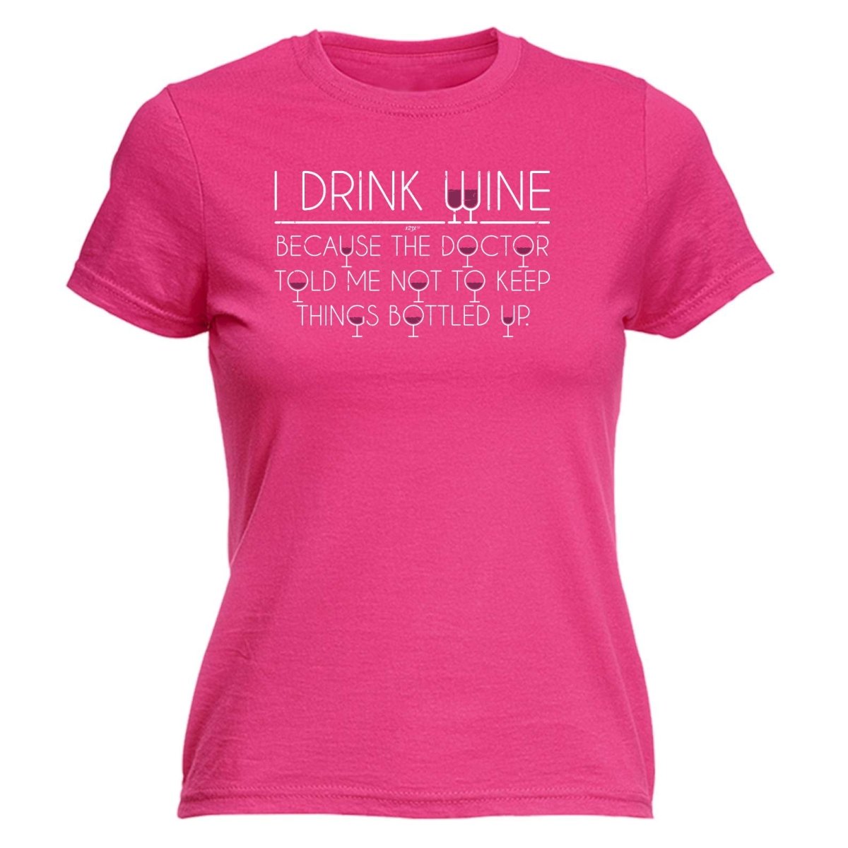 Alcohol Alcohol Drink Wine Doctor Bottled Up - Funny Novelty Womens T-Shirt T Shirt Tshirt - 123t Australia | Funny T-Shirts Mugs Novelty Gifts