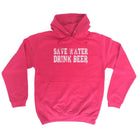 Alcohol Alcohol Save Water Drink Beer - Funny Novelty Hoodies Hoodie - 123t Australia | Funny T-Shirts Mugs Novelty Gifts