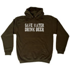 Alcohol Alcohol Save Water Drink Beer - Funny Novelty Hoodies Hoodie - 123t Australia | Funny T-Shirts Mugs Novelty Gifts