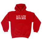 Alcohol Alcohol Save Water Drink Beer - Funny Novelty Hoodies Hoodie - 123t Australia | Funny T-Shirts Mugs Novelty Gifts