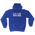 Alcohol Alcohol Save Water Drink Beer - Funny Novelty Hoodies Hoodie - 123t Australia | Funny T-Shirts Mugs Novelty Gifts