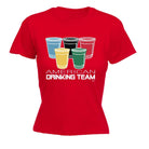 Alcohol American Drinking Team Glasses - Funny Novelty Womens T-Shirt T Shirt Tshirt - 123t Australia | Funny T-Shirts Mugs Novelty Gifts