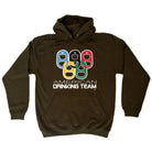 Alcohol American Drinking Team Rings - Funny Novelty Hoodies Hoodie - 123t Australia | Funny T-Shirts Mugs Novelty Gifts