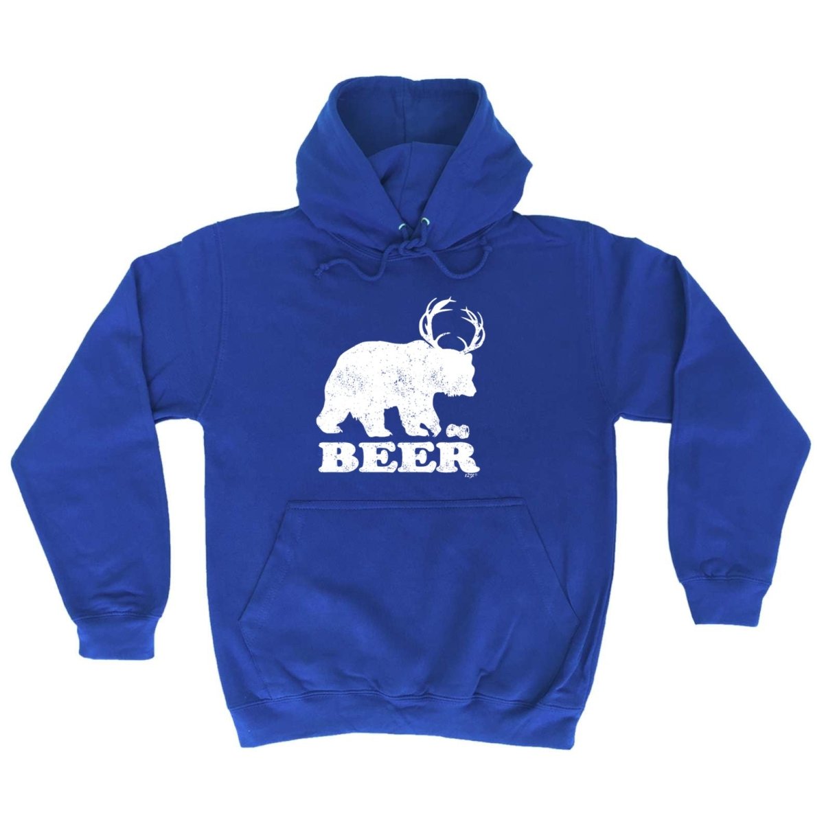 Alcohol Animal Beer Bear Deer - Funny Novelty Hoodies Hoodie - 123t Australia | Funny T-Shirts Mugs Novelty Gifts