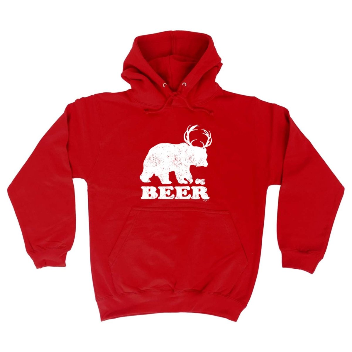 Alcohol Animal Beer Bear Deer - Funny Novelty Hoodies Hoodie - 123t Australia | Funny T-Shirts Mugs Novelty Gifts