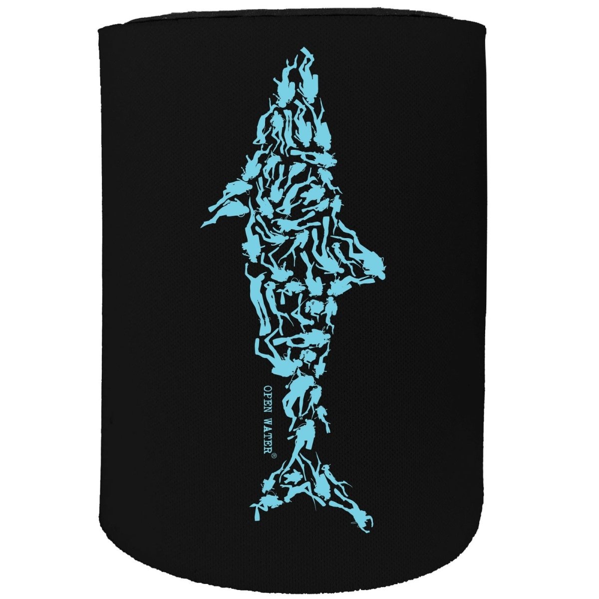 Alcohol Animal Stubby Holder - Scuba Shark Divers Diving - Funny Novelty Birthday Gift Joke Beer Can Bottle - 123t Australia | Funny T-Shirts Mugs Novelty Gifts