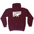 Alcohol Animal Wineosaur Dinosaur - Funny Novelty Hoodies Hoodie - 123t Australia | Funny T-Shirts Mugs Novelty Gifts