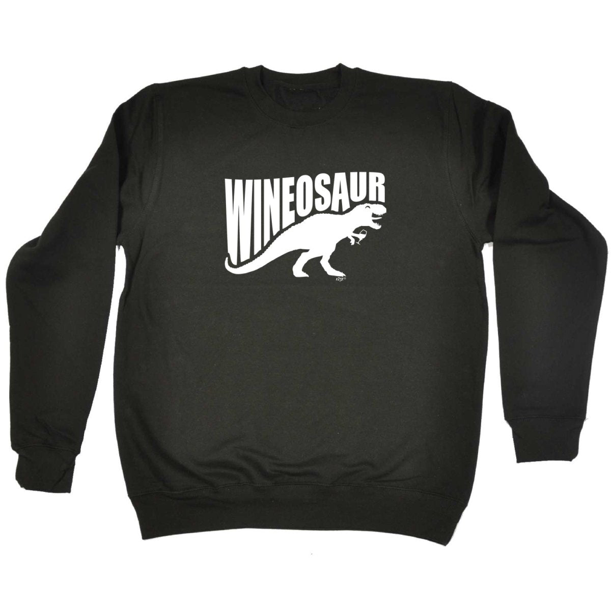 Alcohol Animal Wineosaur Dinosaur - Funny Novelty Sweatshirt - 123t Australia | Funny T-Shirts Mugs Novelty Gifts