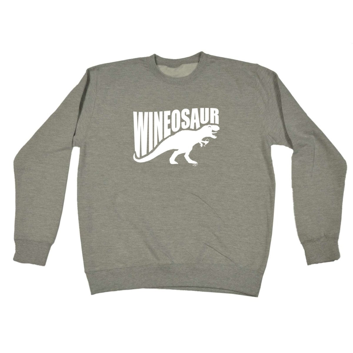 Alcohol Animal Wineosaur Dinosaur - Funny Novelty Sweatshirt - 123t Australia | Funny T-Shirts Mugs Novelty Gifts