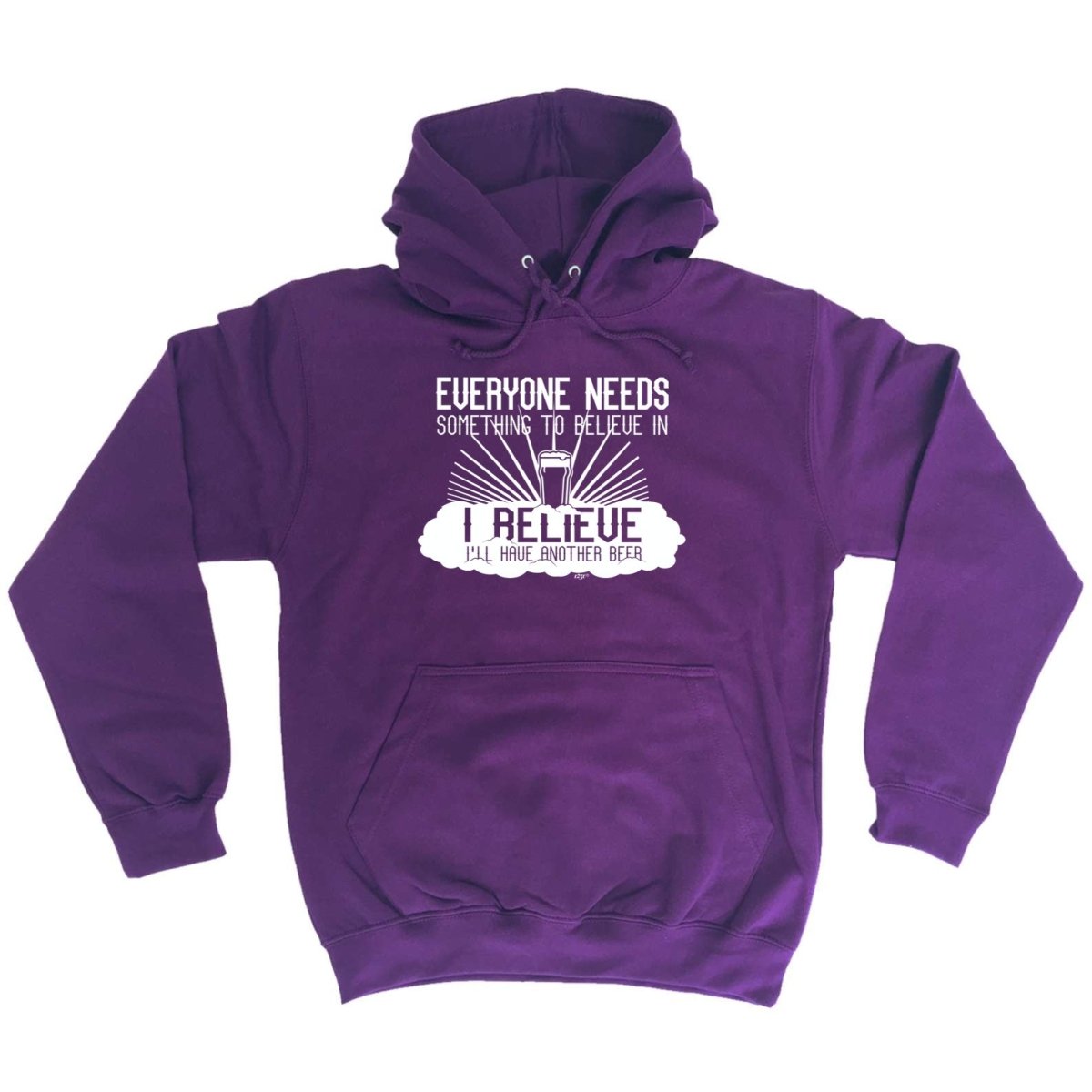 Alcohol Beer Everyone Needs Something - Funny Novelty Hoodies Hoodie - 123t Australia | Funny T-Shirts Mugs Novelty Gifts