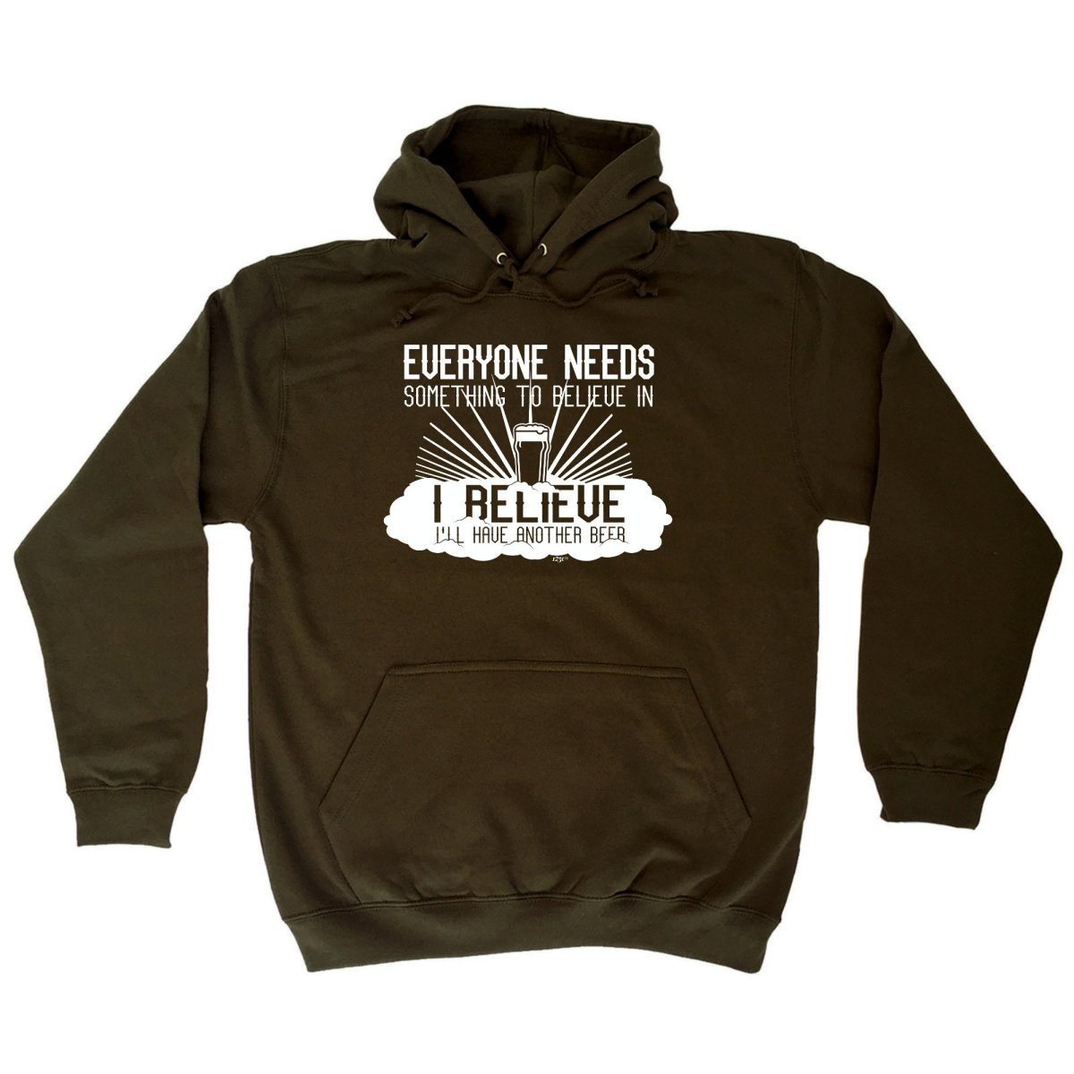 Alcohol Beer Everyone Needs Something - Funny Novelty Hoodies Hoodie - 123t Australia | Funny T-Shirts Mugs Novelty Gifts