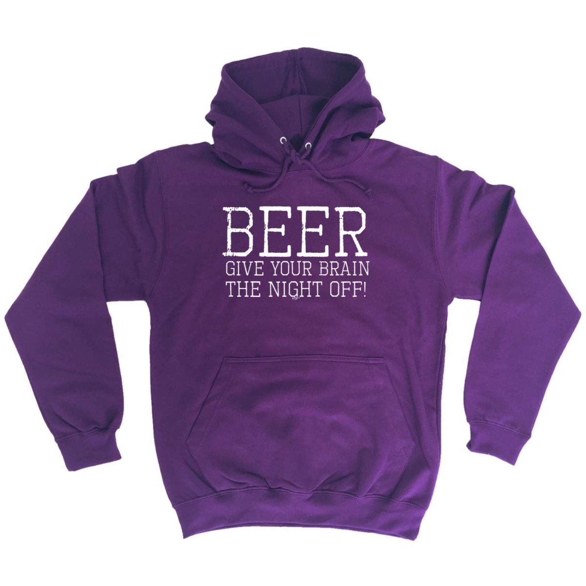 Alcohol Beer Give Your Brain The Night Off - Funny Novelty Hoodies Hoodie - 123t Australia | Funny T-Shirts Mugs Novelty Gifts