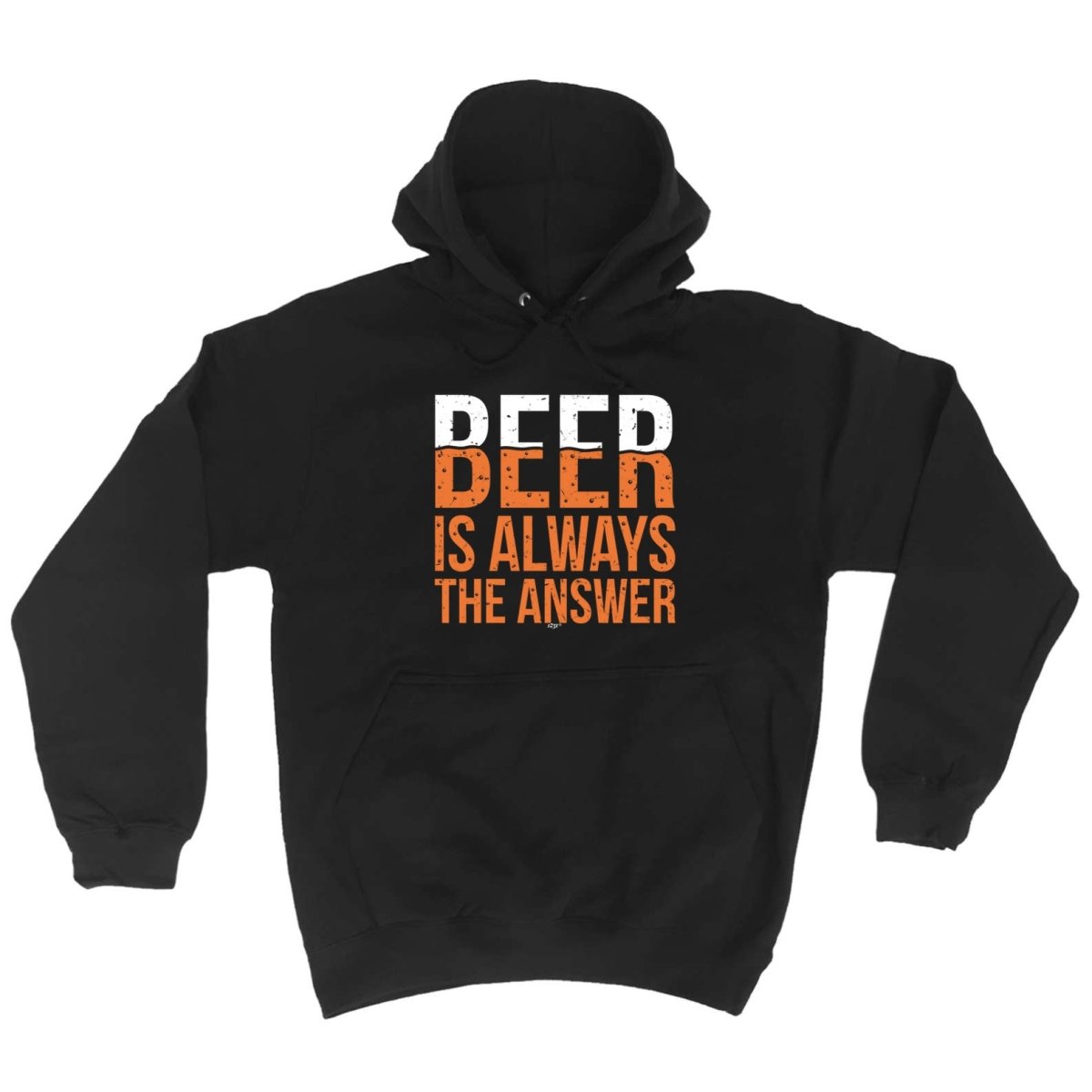 Alcohol Beer Is Always The Answer - Funny Novelty Hoodies Hoodie - 123t Australia | Funny T-Shirts Mugs Novelty Gifts