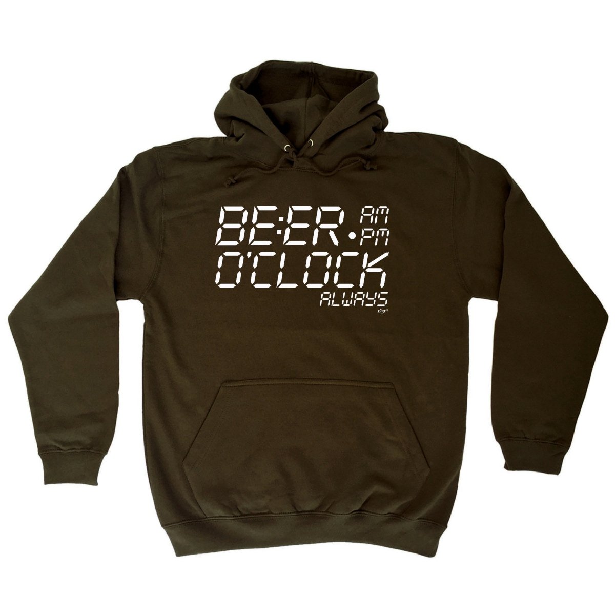 Alcohol Beer O Clock Alarm - Funny Novelty Hoodies Hoodie - 123t Australia | Funny T-Shirts Mugs Novelty Gifts