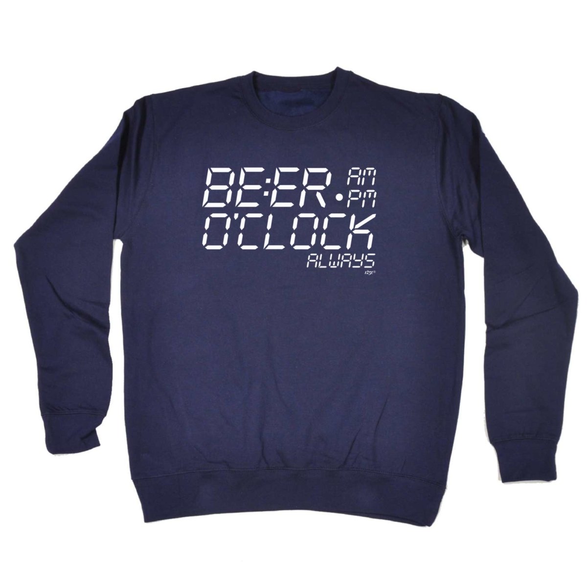 Alcohol Beer O Clock Alarm - Funny Novelty Sweatshirt - 123t Australia | Funny T-Shirts Mugs Novelty Gifts