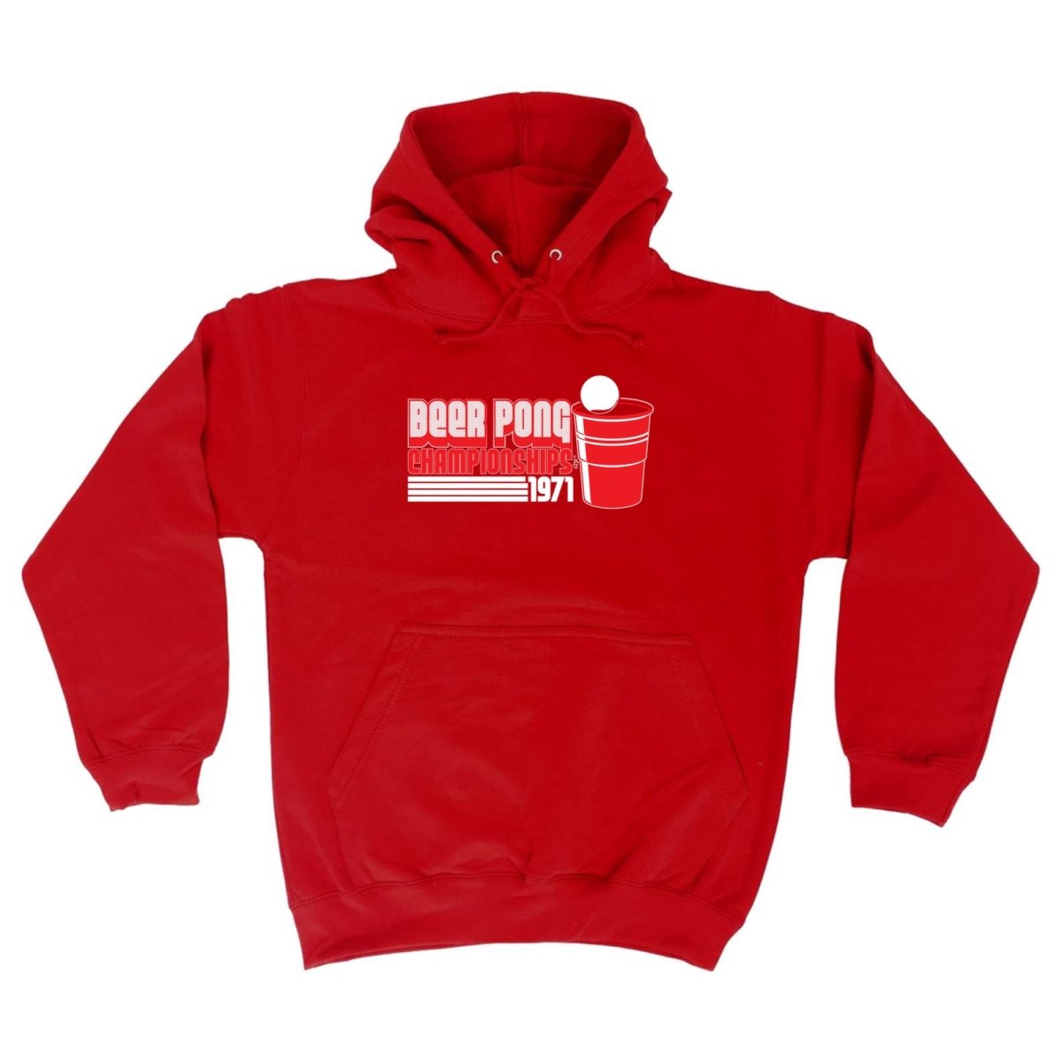 Alcohol Beer Pong Championships - Funny Novelty Hoodies Hoodie - 123t Australia | Funny T-Shirts Mugs Novelty Gifts