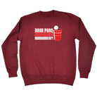 Alcohol Beer Pong Championships - Funny Novelty Sweatshirt - 123t Australia | Funny T-Shirts Mugs Novelty Gifts