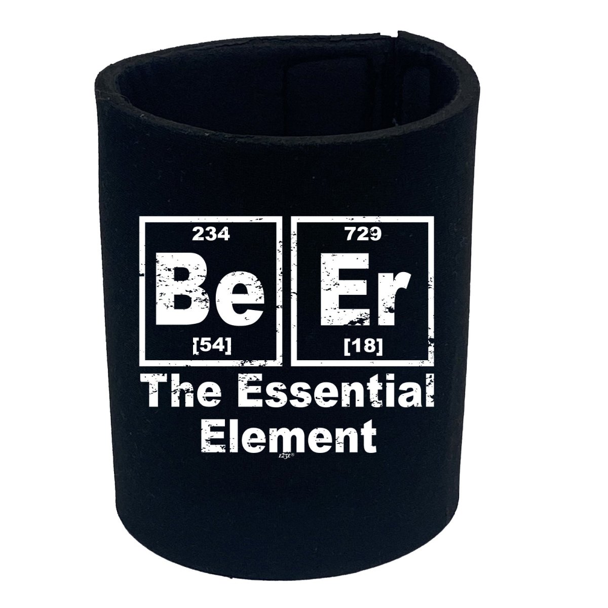 Alcohol Beer The Essential Element - Funny Novelty Stubby Holder - 123t Australia | Funny T-Shirts Mugs Novelty Gifts