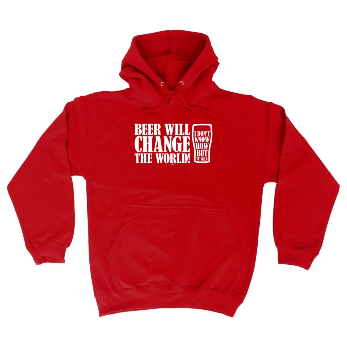 Alcohol Beer Will Change The World - Funny Novelty Hoodies Hoodie - 123t Australia | Funny T-Shirts Mugs Novelty Gifts