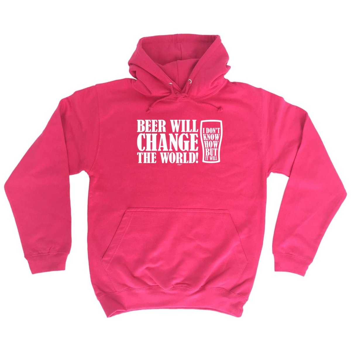 Alcohol Beer Will Change The World - Funny Novelty Hoodies Hoodie - 123t Australia | Funny T-Shirts Mugs Novelty Gifts