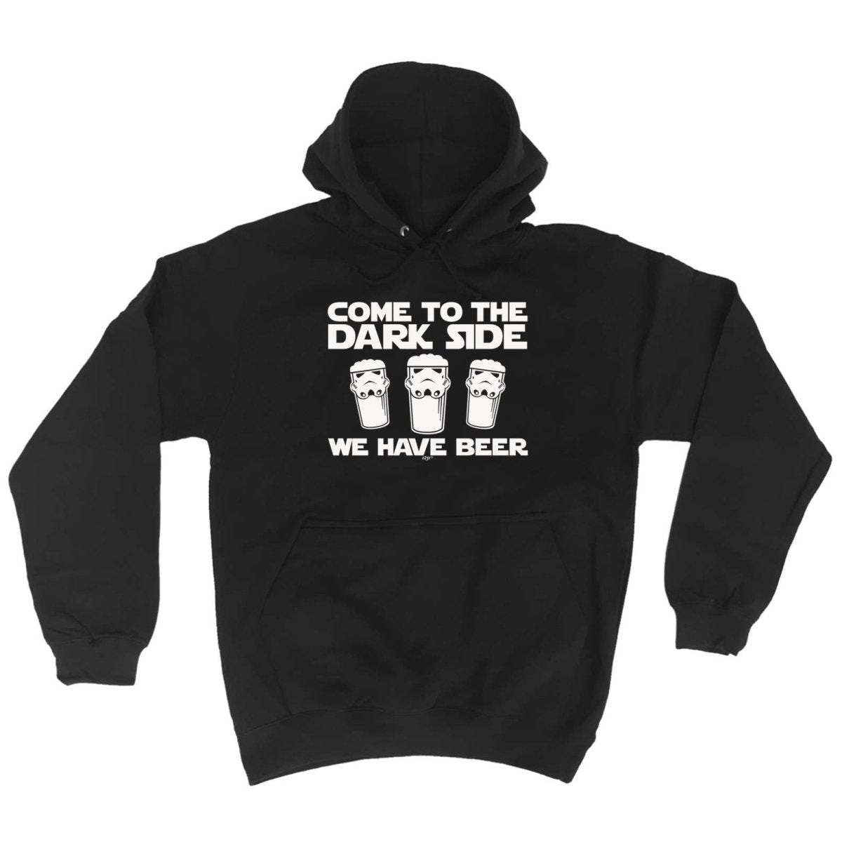 Alcohol Beers Come To The Dark Side - Funny Novelty Hoodies Hoodie - 123t Australia | Funny T-Shirts Mugs Novelty Gifts