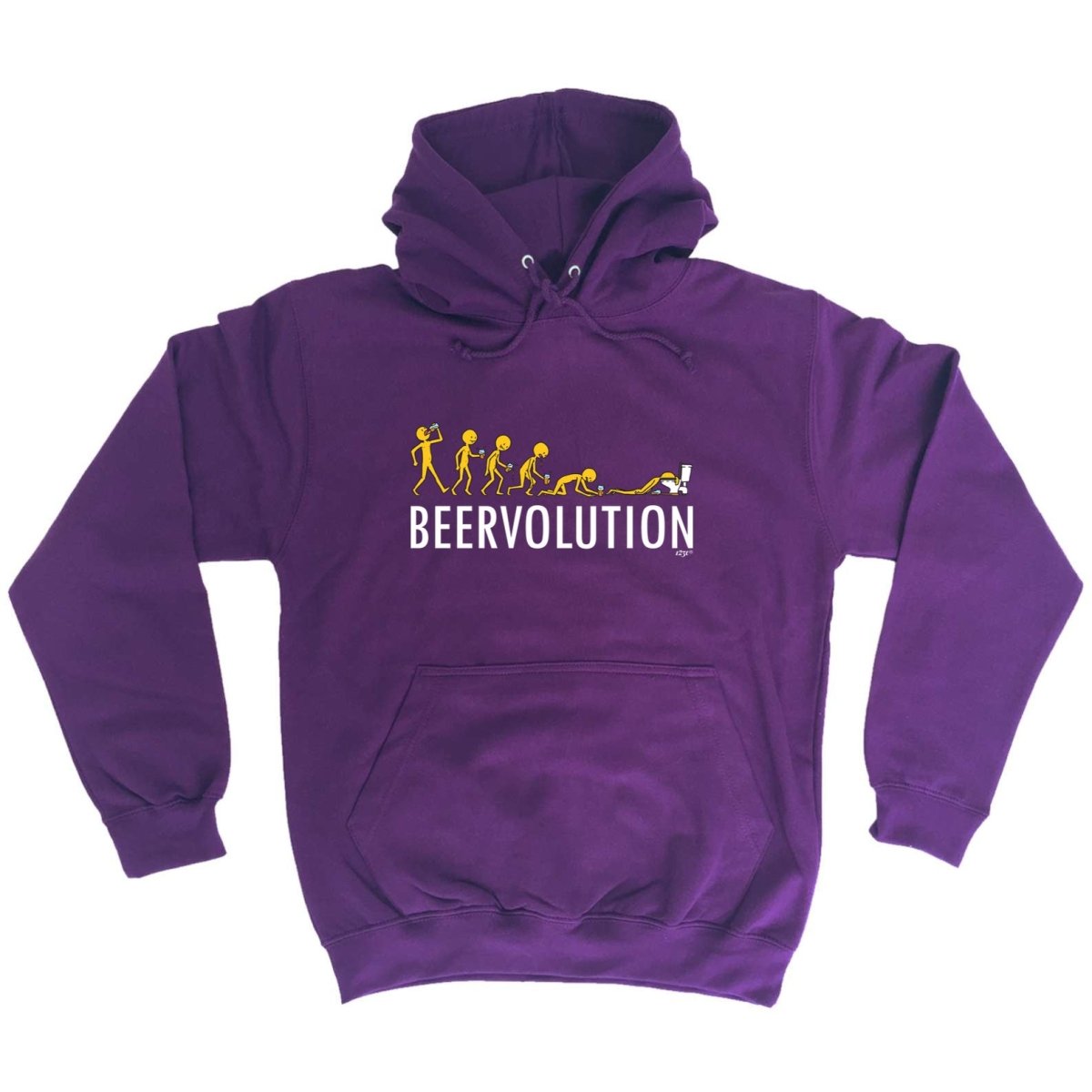 Alcohol Beervolution Beer Evolution - Funny Novelty Hoodies Hoodie - 123t Australia | Funny T-Shirts Mugs Novelty Gifts