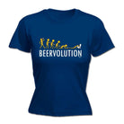 Alcohol Beervolution Beer Evolution - Funny Novelty Womens T-Shirt T Shirt Tshirt - 123t Australia | Funny T-Shirts Mugs Novelty Gifts