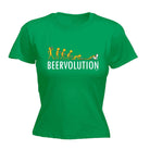 Alcohol Beervolution Beer Evolution - Funny Novelty Womens T-Shirt T Shirt Tshirt - 123t Australia | Funny T-Shirts Mugs Novelty Gifts