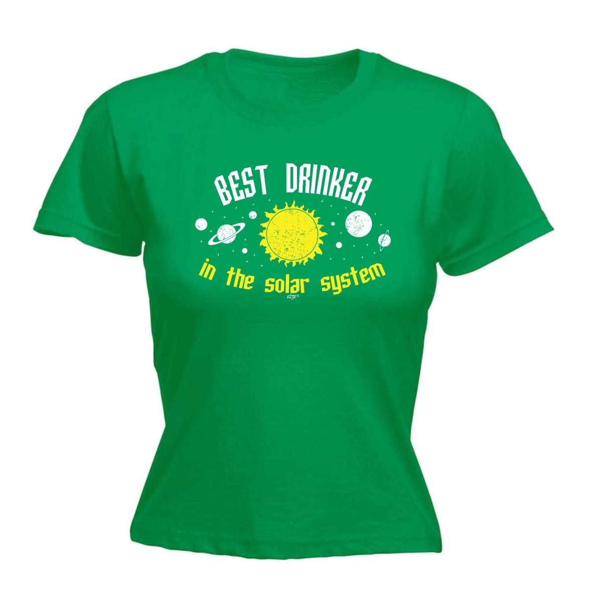 Alcohol Best Drinker Solar System - Funny Novelty Womens T-Shirt T Shirt Tshirt - 123t Australia | Funny T-Shirts Mugs Novelty Gifts