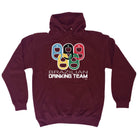 Alcohol Brazilian Drinking Team Rings - Funny Novelty Hoodies Hoodie - 123t Australia | Funny T-Shirts Mugs Novelty Gifts