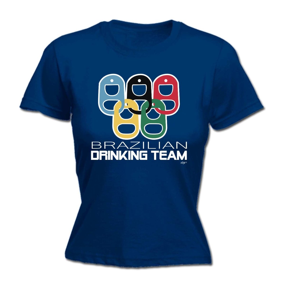 Alcohol Brazilian Drinking Team Rings - Funny Novelty Womens T-Shirt T Shirt Tshirt - 123t Australia | Funny T-Shirts Mugs Novelty Gifts