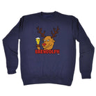 Alcohol Brewdolph Christmas Beer - Funny Novelty Sweatshirt - 123t Australia | Funny T-Shirts Mugs Novelty Gifts