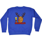 Alcohol Brewdolph Christmas Beer - Funny Novelty Sweatshirt - 123t Australia | Funny T-Shirts Mugs Novelty Gifts