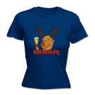 Alcohol Brewdolph Christmas Beer - Funny Novelty Womens T-Shirt T Shirt Tshirt - 123t Australia | Funny T-Shirts Mugs Novelty Gifts