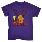 Alcohol Brewdolph Christmas Beer - Mens Funny Novelty T-Shirt TShirt / T Shirt - 123t Australia | Funny T-Shirts Mugs Novelty Gifts