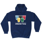 Alcohol Canadian Drinking Team Glasses - Funny Novelty Hoodies Hoodie - 123t Australia | Funny T-Shirts Mugs Novelty Gifts