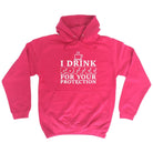 Alcohol Drink Coffee For Your Protection - Funny Novelty Hoodies Hoodie - 123t Australia | Funny T-Shirts Mugs Novelty Gifts