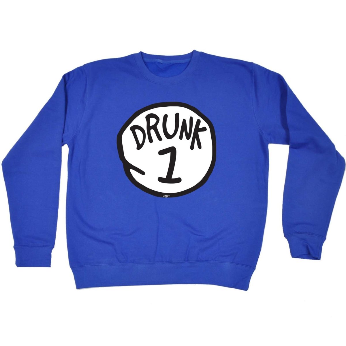 Alcohol Drunk 1 - Funny Novelty Sweatshirt - 123t Australia | Funny T-Shirts Mugs Novelty Gifts