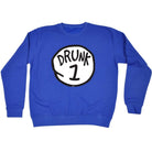 Alcohol Drunk 1 - Funny Novelty Sweatshirt - 123t Australia | Funny T-Shirts Mugs Novelty Gifts