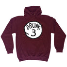 Alcohol Drunk 3 - Funny Novelty Hoodies Hoodie - 123t Australia | Funny T-Shirts Mugs Novelty Gifts