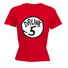 Alcohol Drunk 5 - Funny Novelty Womens T-Shirt T Shirt Tshirt - 123t Australia | Funny T-Shirts Mugs Novelty Gifts